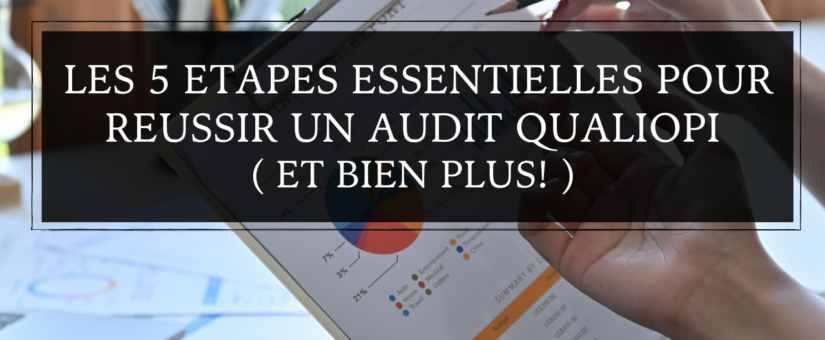 Les 5 étapes essentielles pour réussir son audit QUALIOPI (et bien plus !)